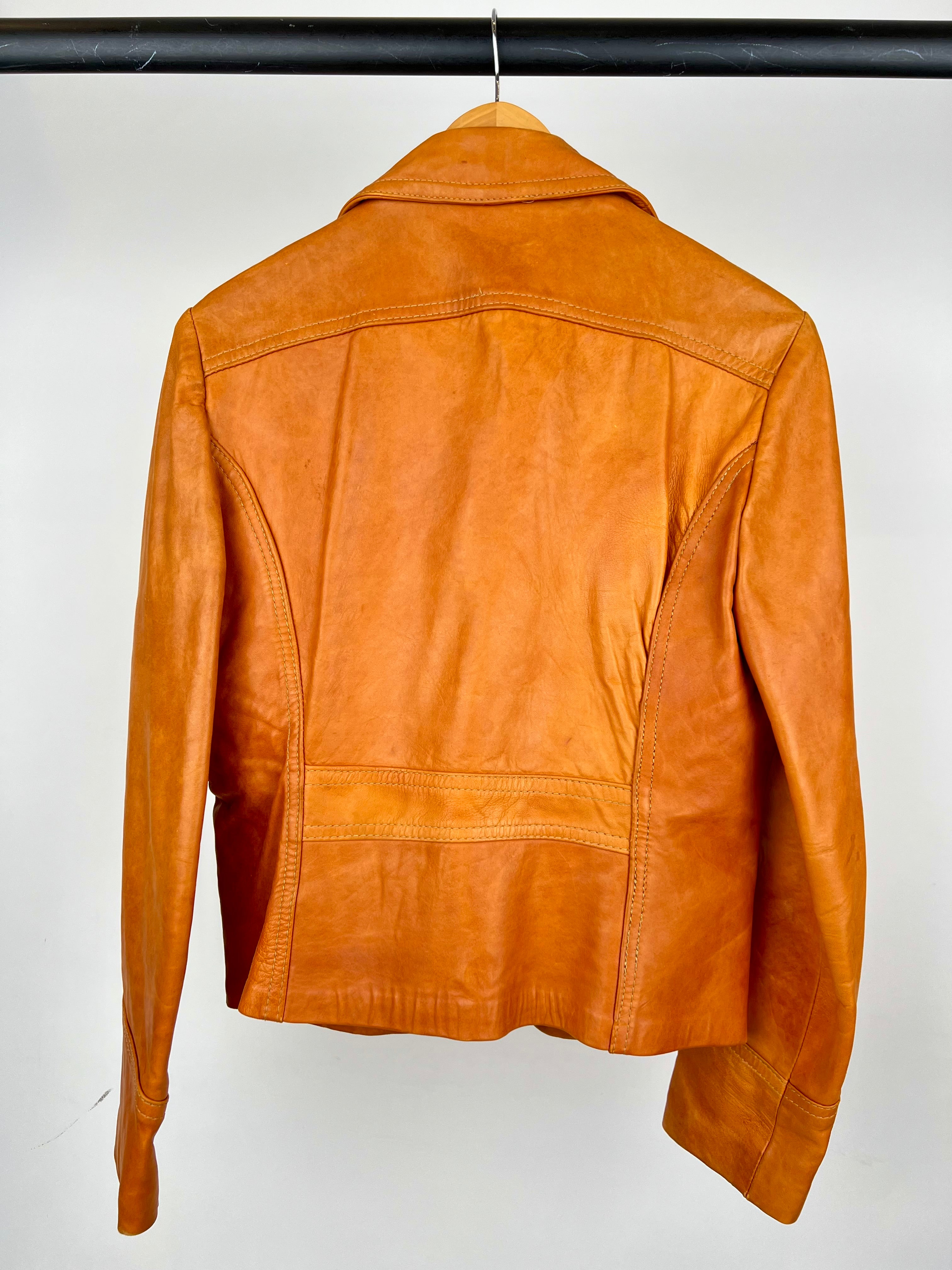 60S-70S VINTAGE Martin Bernard レザージャケット Vintage 70s Martin Bernard Leather Jacket – Skux Vintage