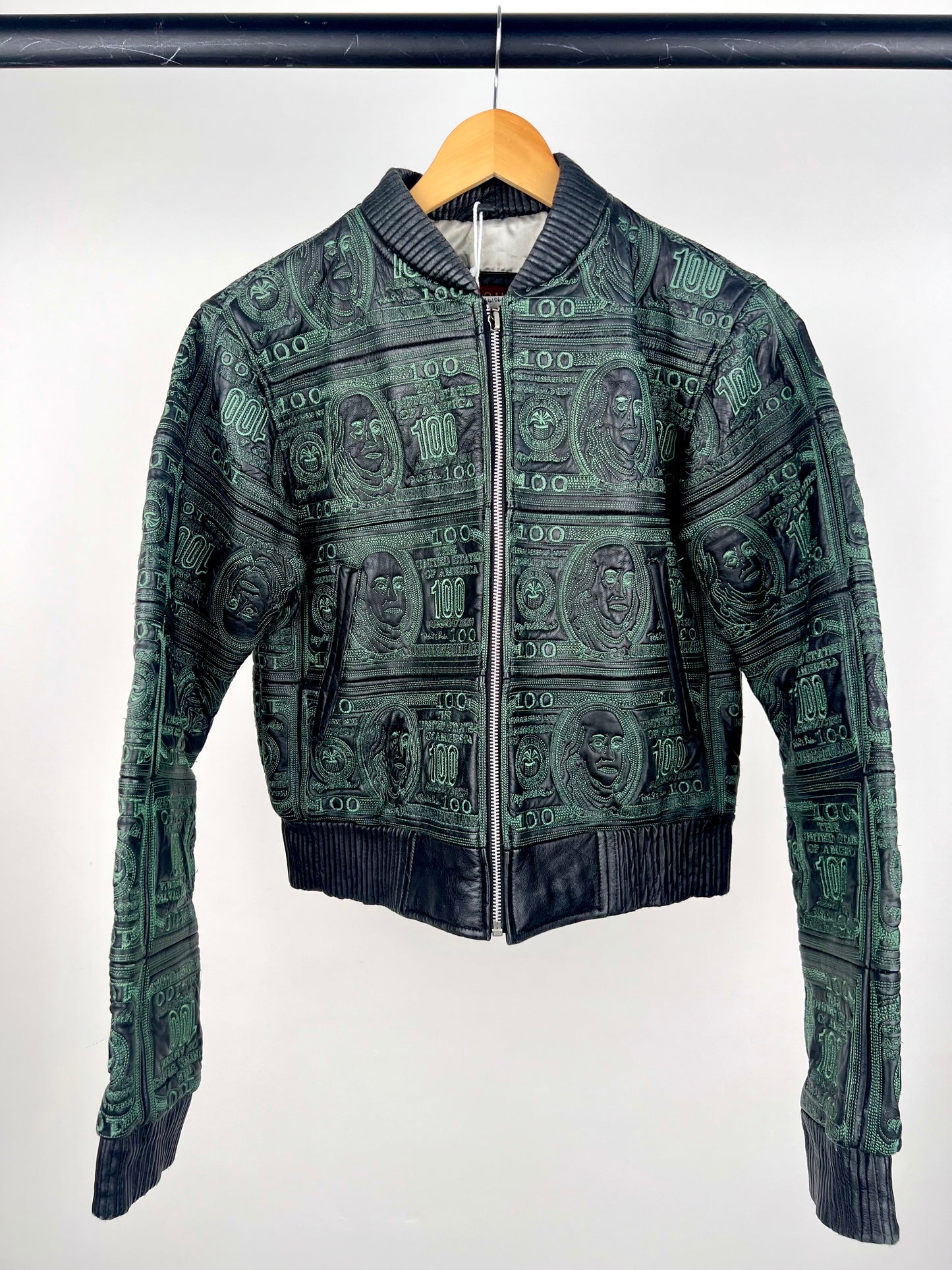 Vintage Currency 90s Leather Jacket
