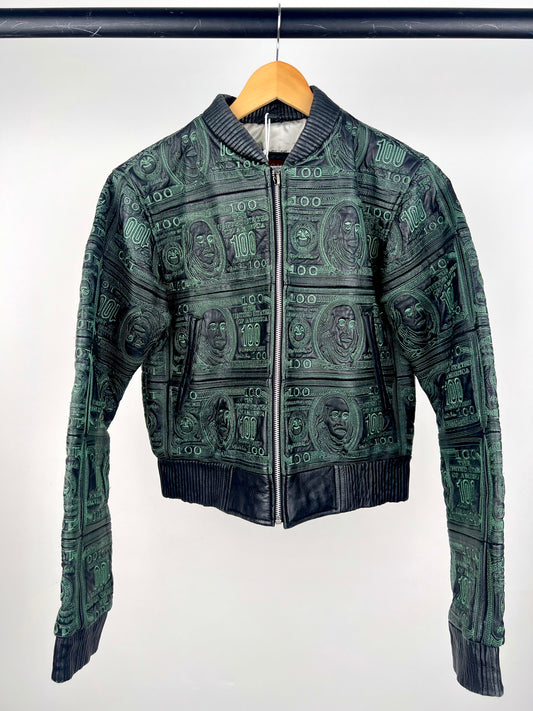 Vintage Currency 90s Leather Jacket