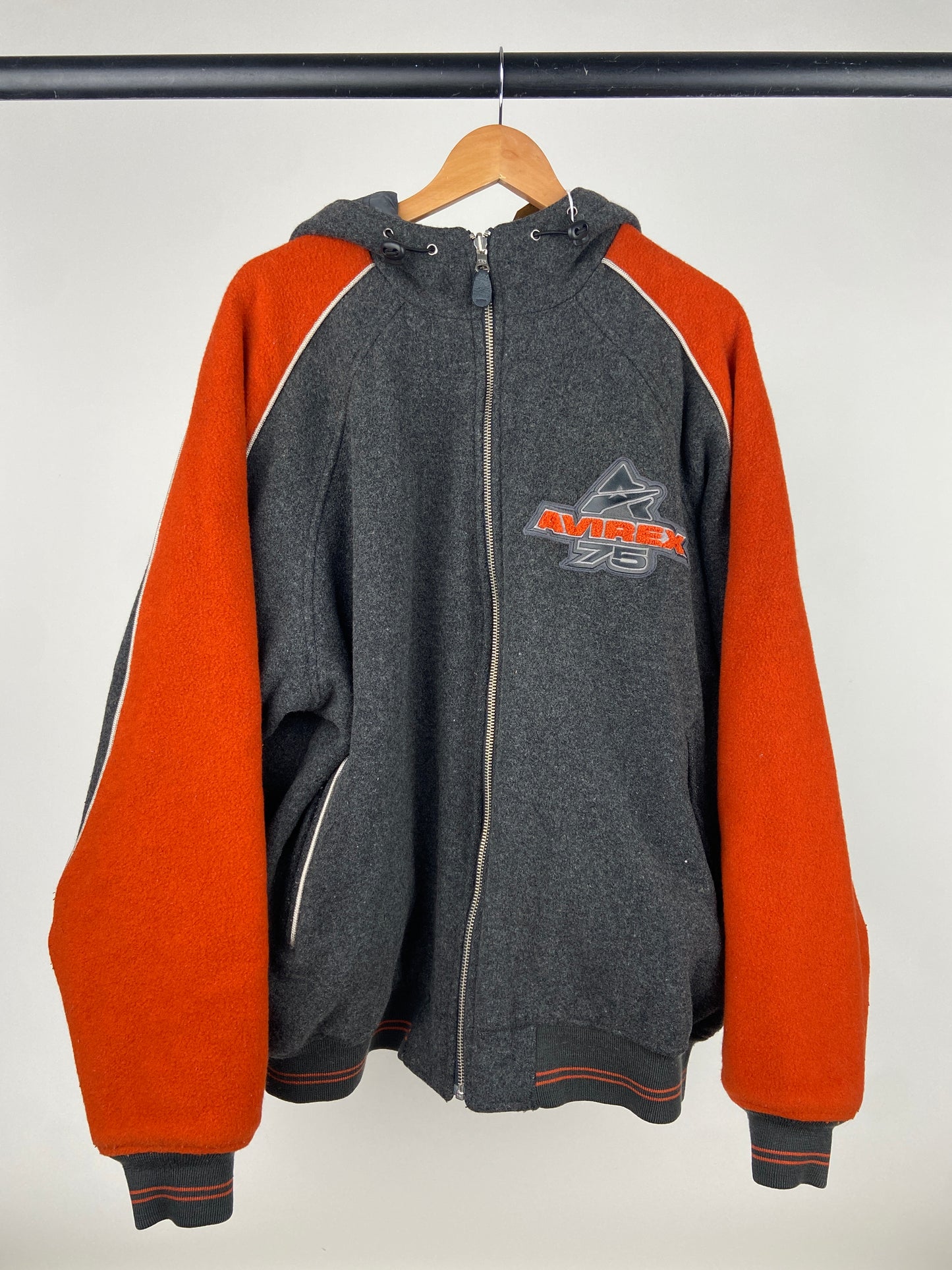 Vintage 90s Avirex USA 75 Reversible Jacket