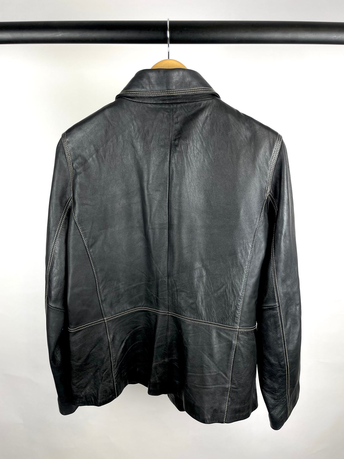 Vintage 90s Blassport Leather Jacket
