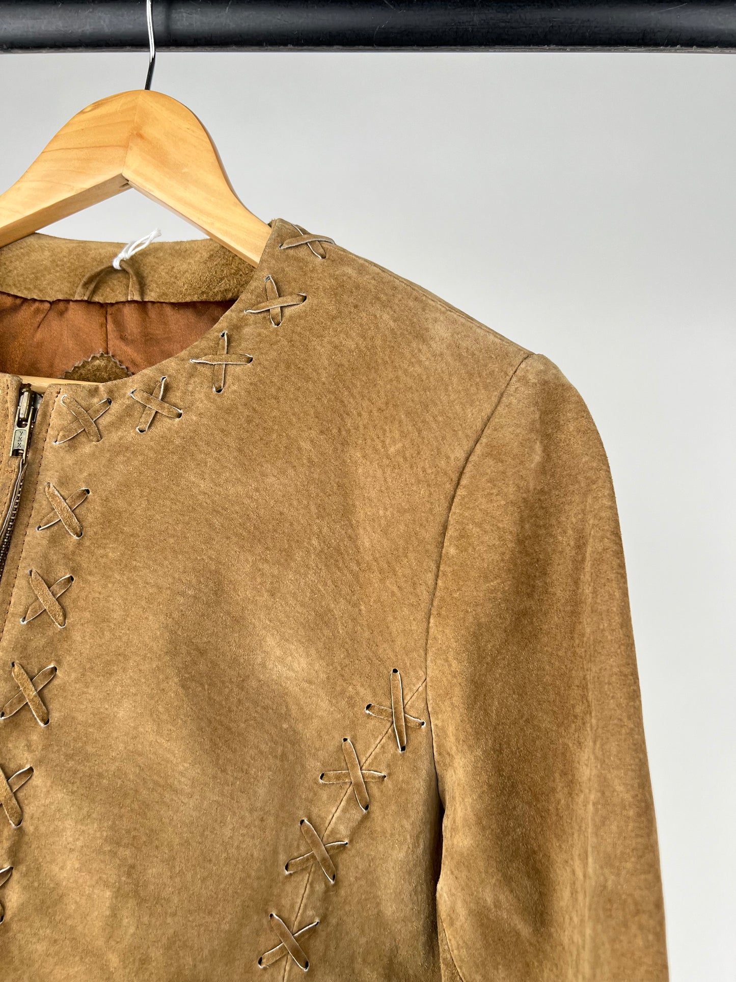 Western 70s Suede Tassel Jacket