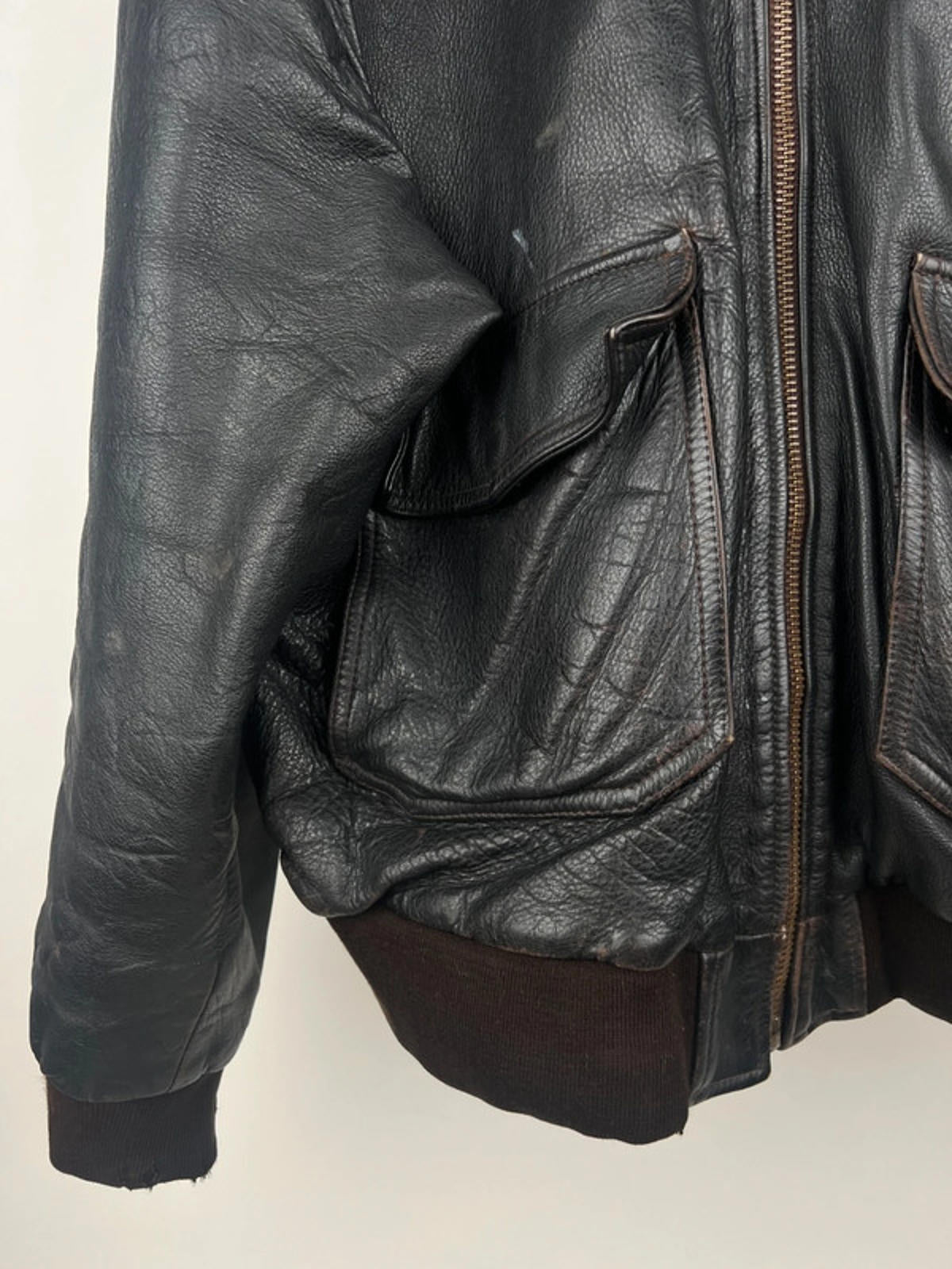 Vintage 90s Levi's Original Leather Jacket