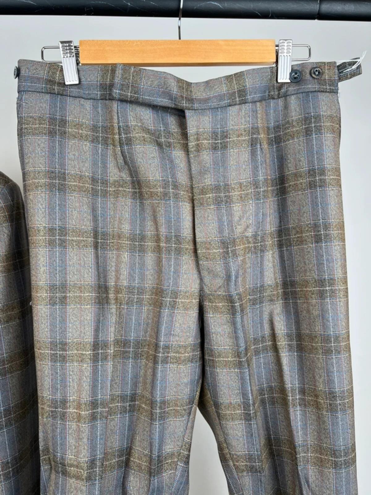 Vintage 70s Check Suit