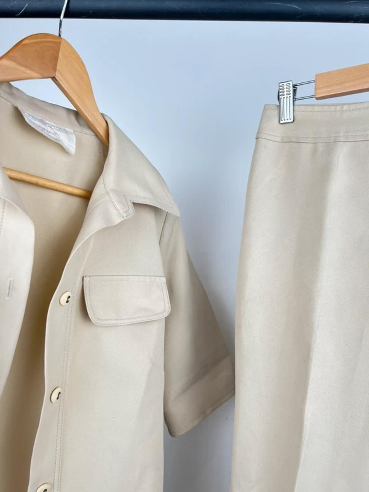 Vintage 70s Cute ‘n’ Casuals Short Sleeve Safari Suit