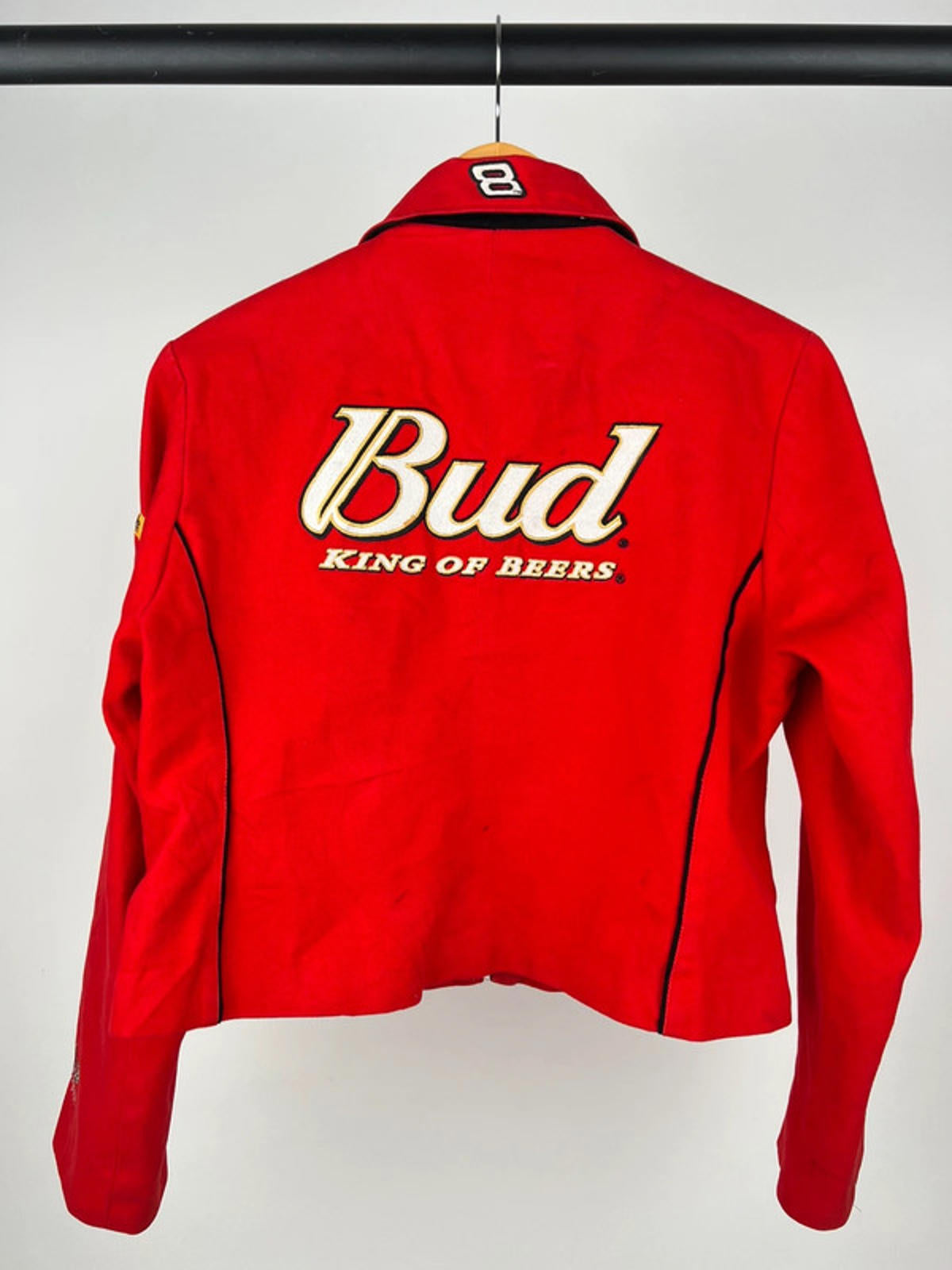 Vintage 90s Budweiser Cropped Jacket