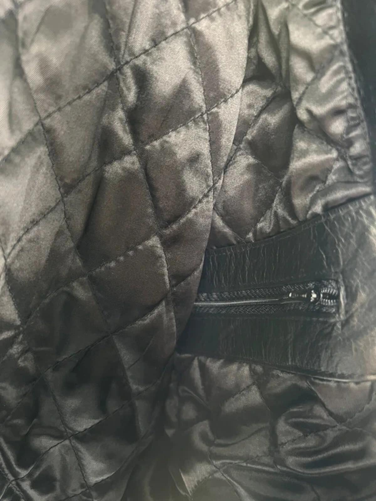 Vintage 90s American Eagle Leather Biker Jacket