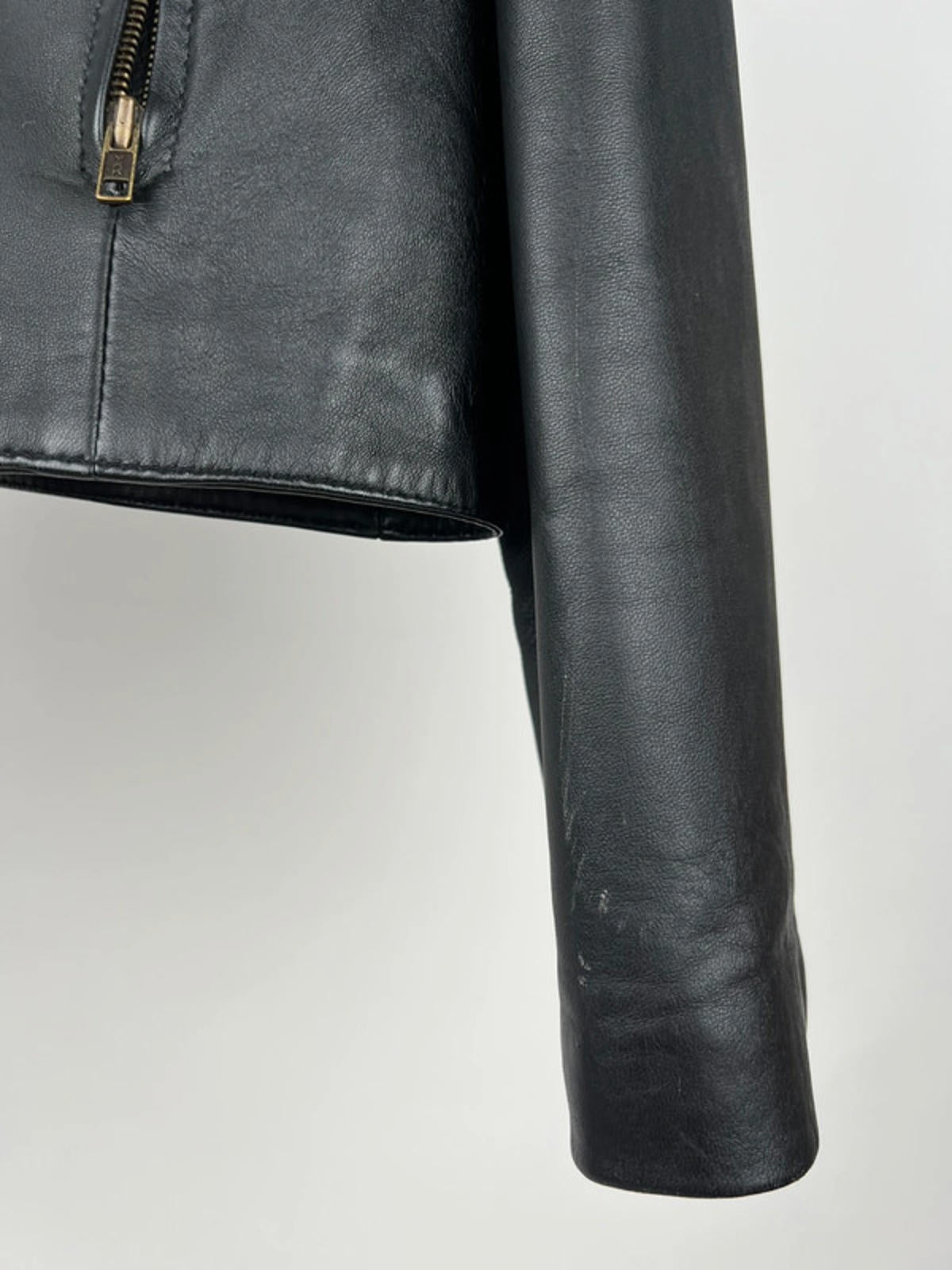 Vintage 90s Piel Internacional Leather Biker Jacket