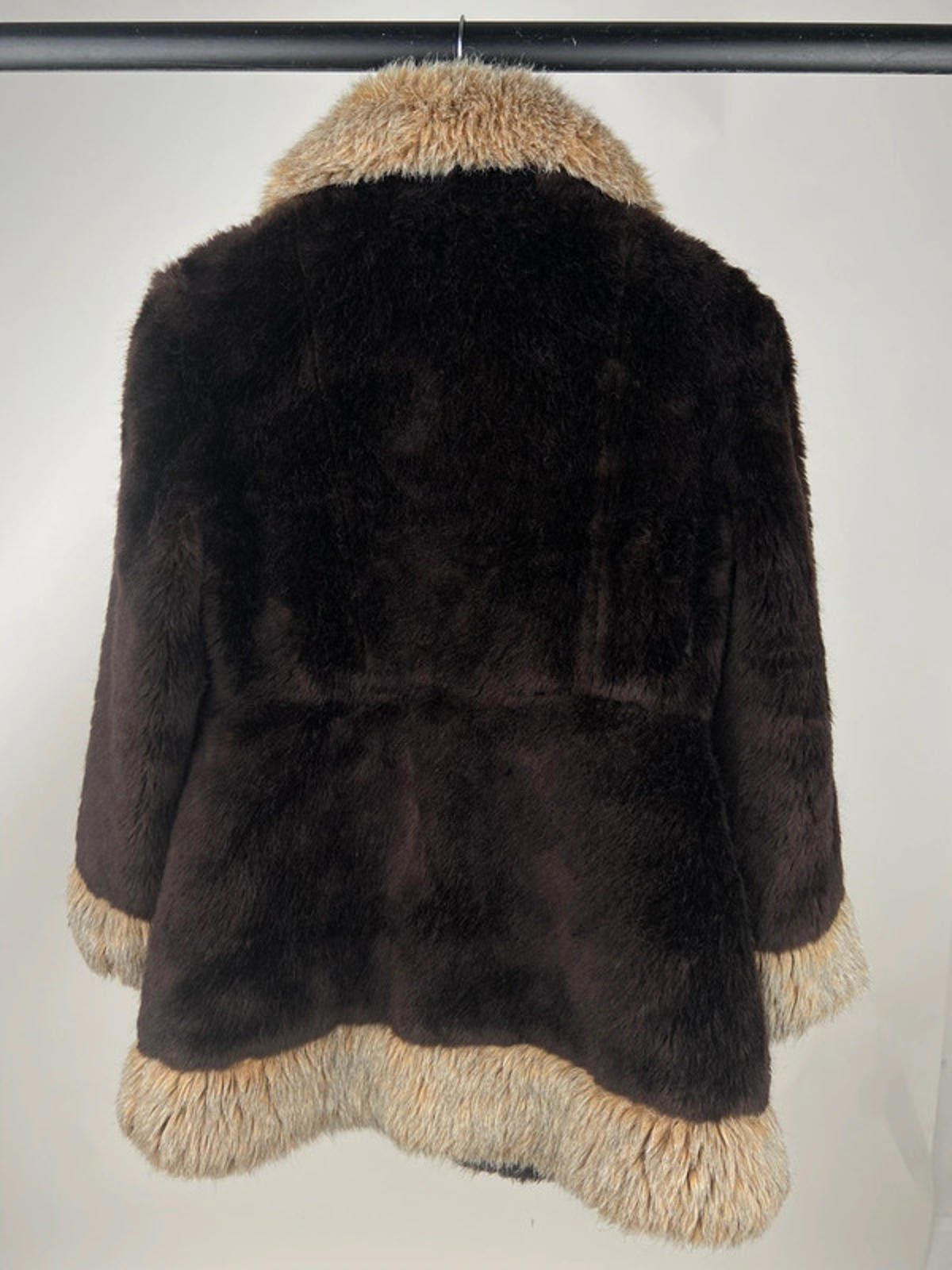 Vintage 70s Faux Fur Coat