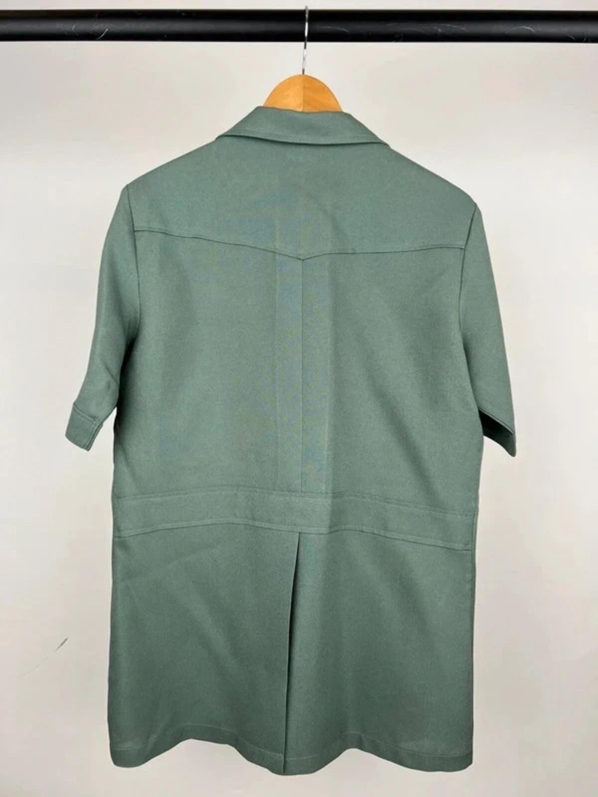 Vintage 70s Today Safari Short Sleeve Leisure Suit