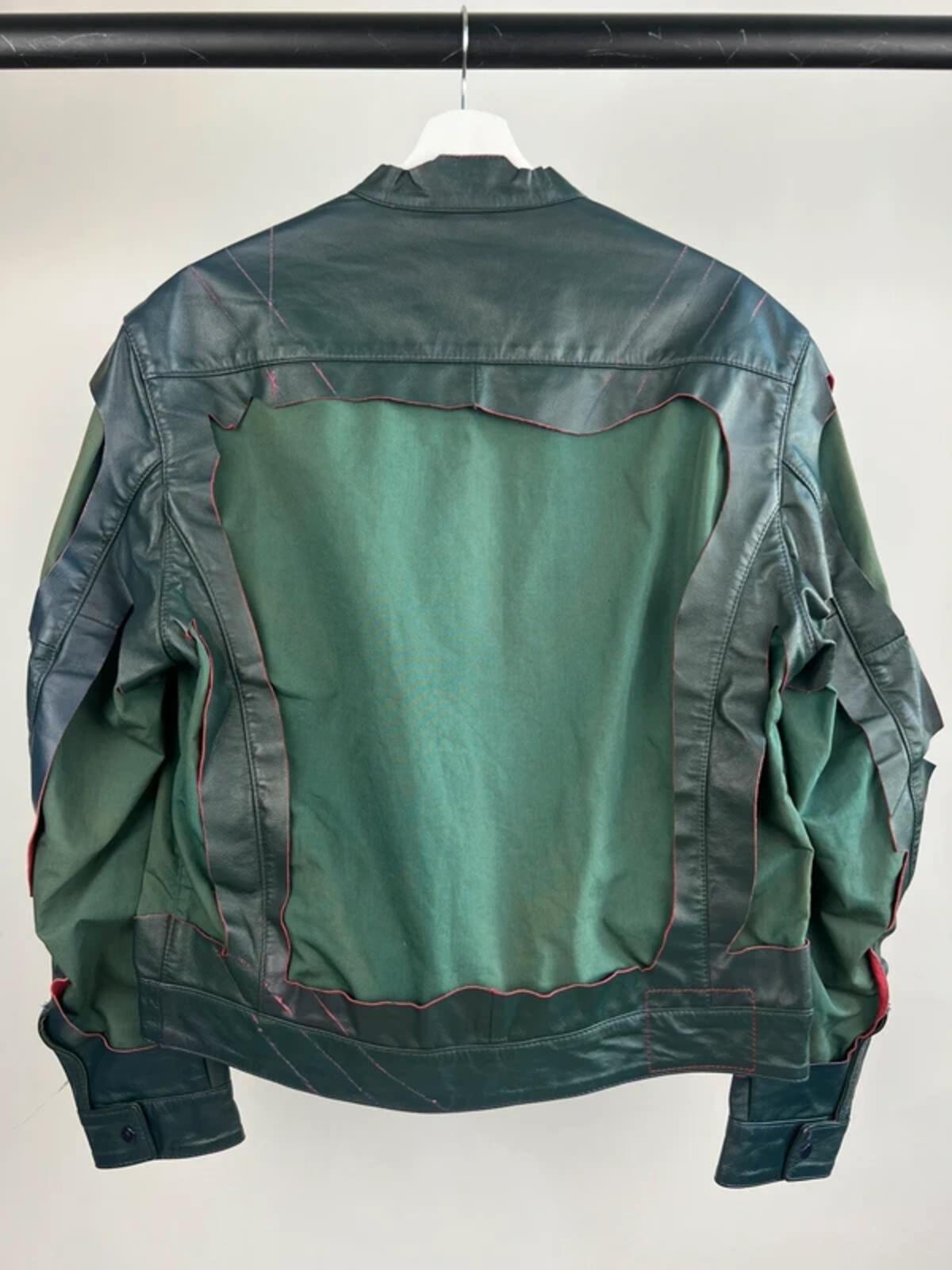 Vintage 90s Levi’s Red Japanese Leather Jacket