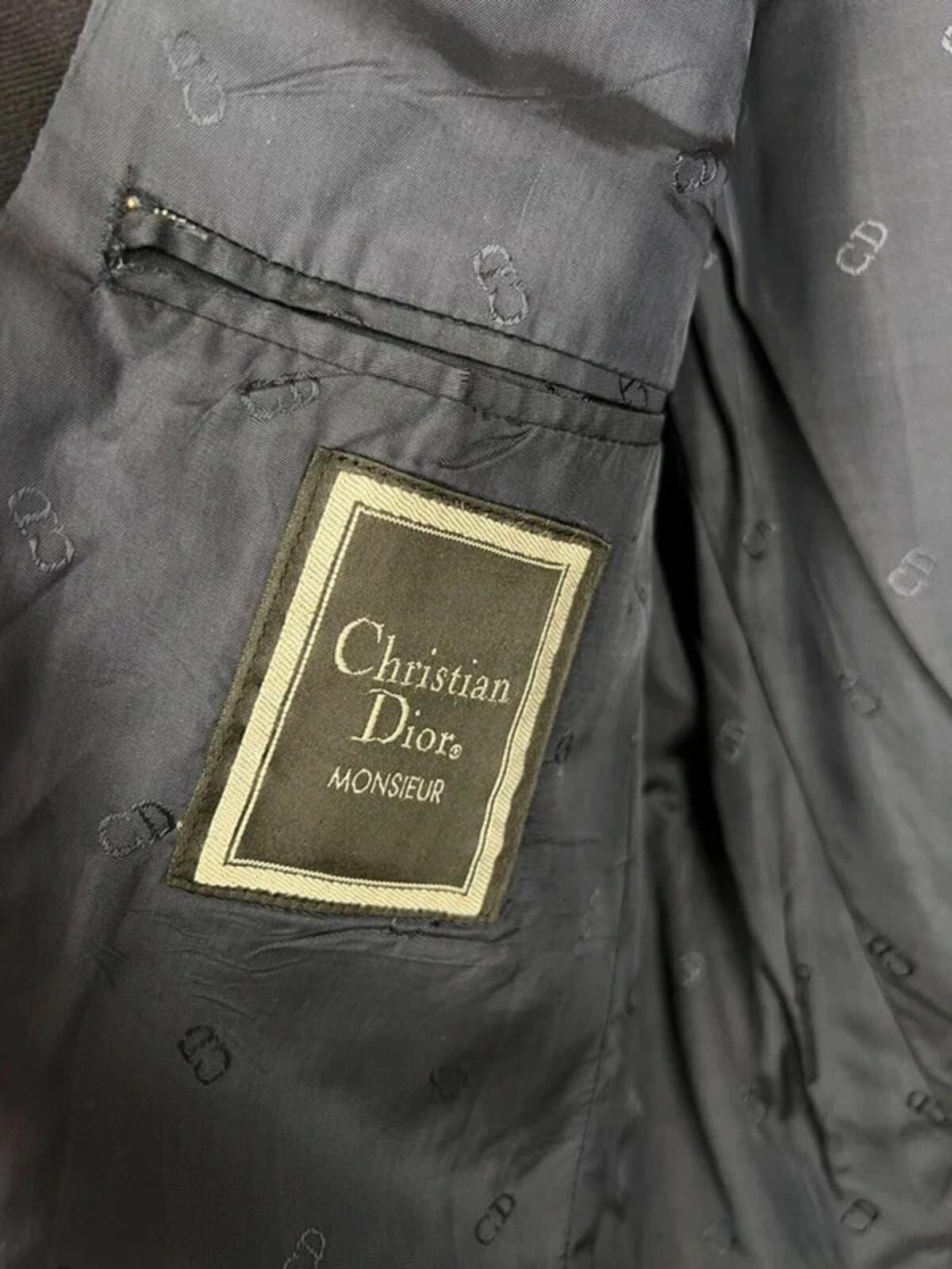 Vintage 90’s Christian Dior Pin Stripe Tailored Suit