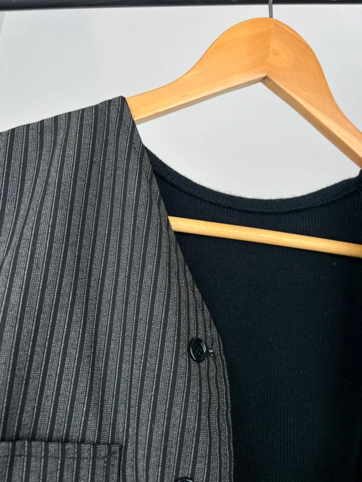 Vintage 90s Striped Tailored Suit