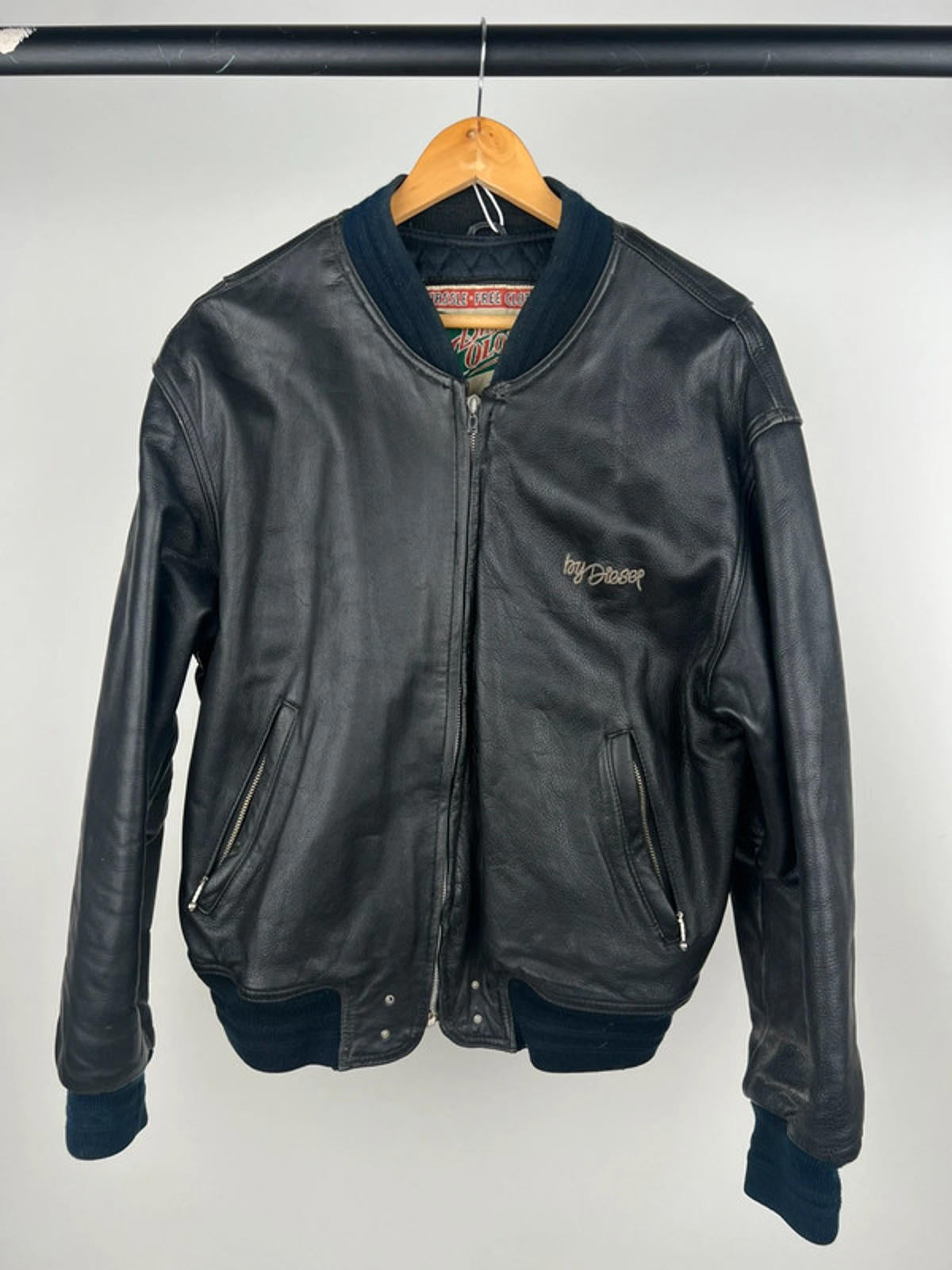 Vintage 90s Diesel Leather Jacket