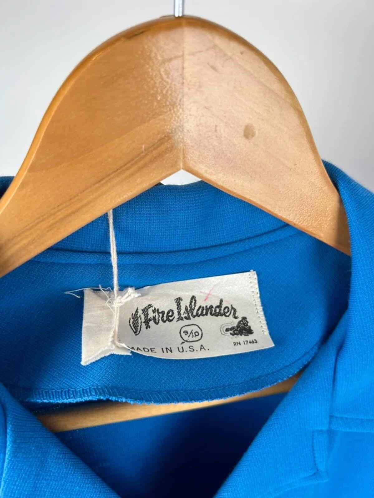 Vintage 70s Fire Islander American Flared Suit