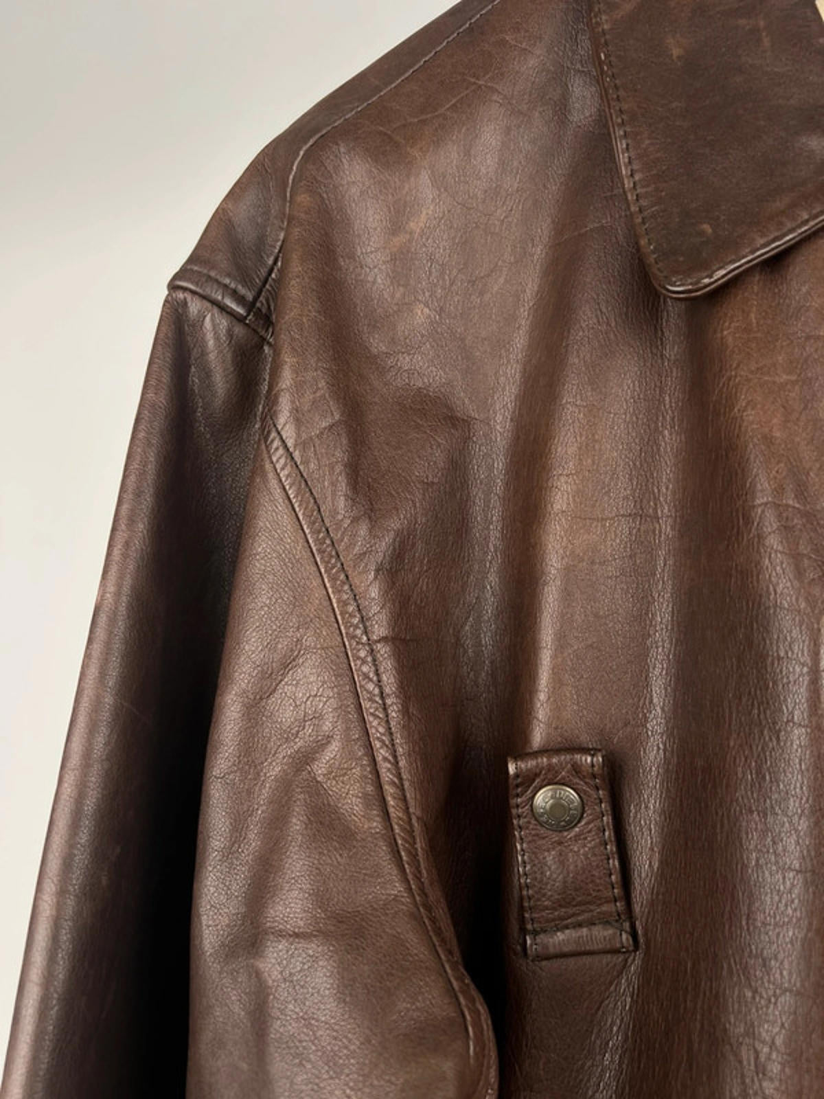 Vintage 80s Diesel Leather Jacket