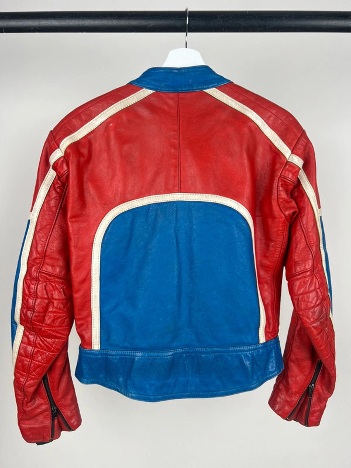 Vintage 90s Lookwell Leathers Motorbike Jacket