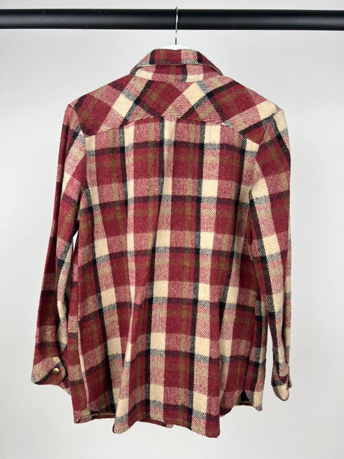 Vintage 70s Checkered Trucker Jacket