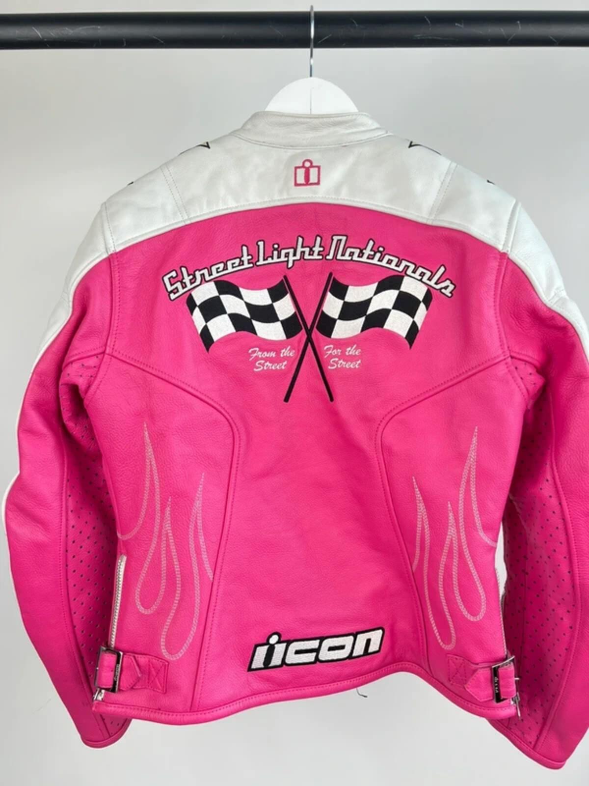 Vintage 90s Icon Leather Motorbike Jacket