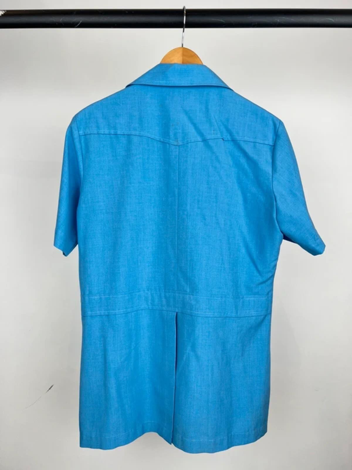 Vintage 70s Safari Short Sleeve Summer Suit