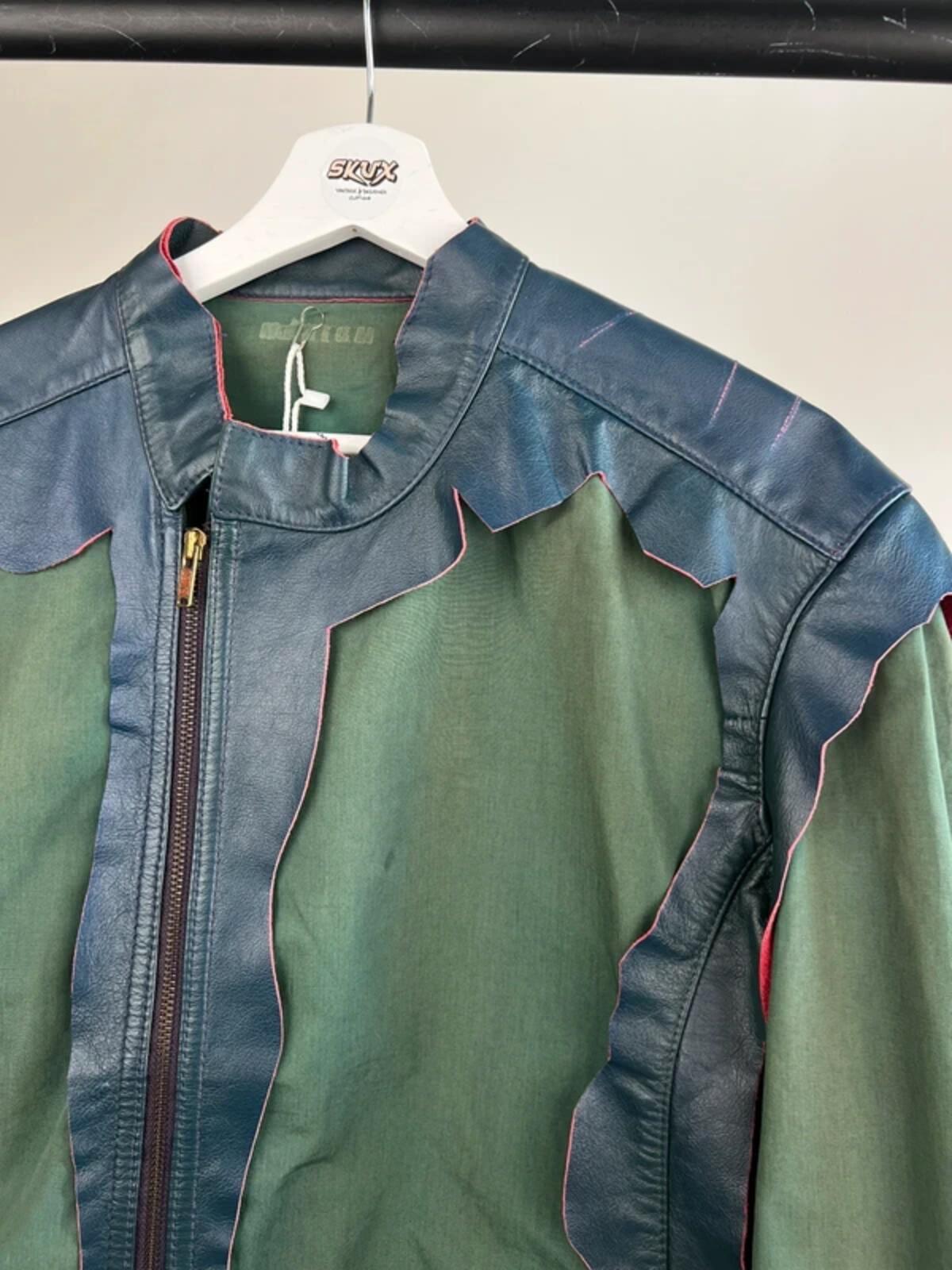 Vintage 90s Levi’s Red Japanese Leather Jacket