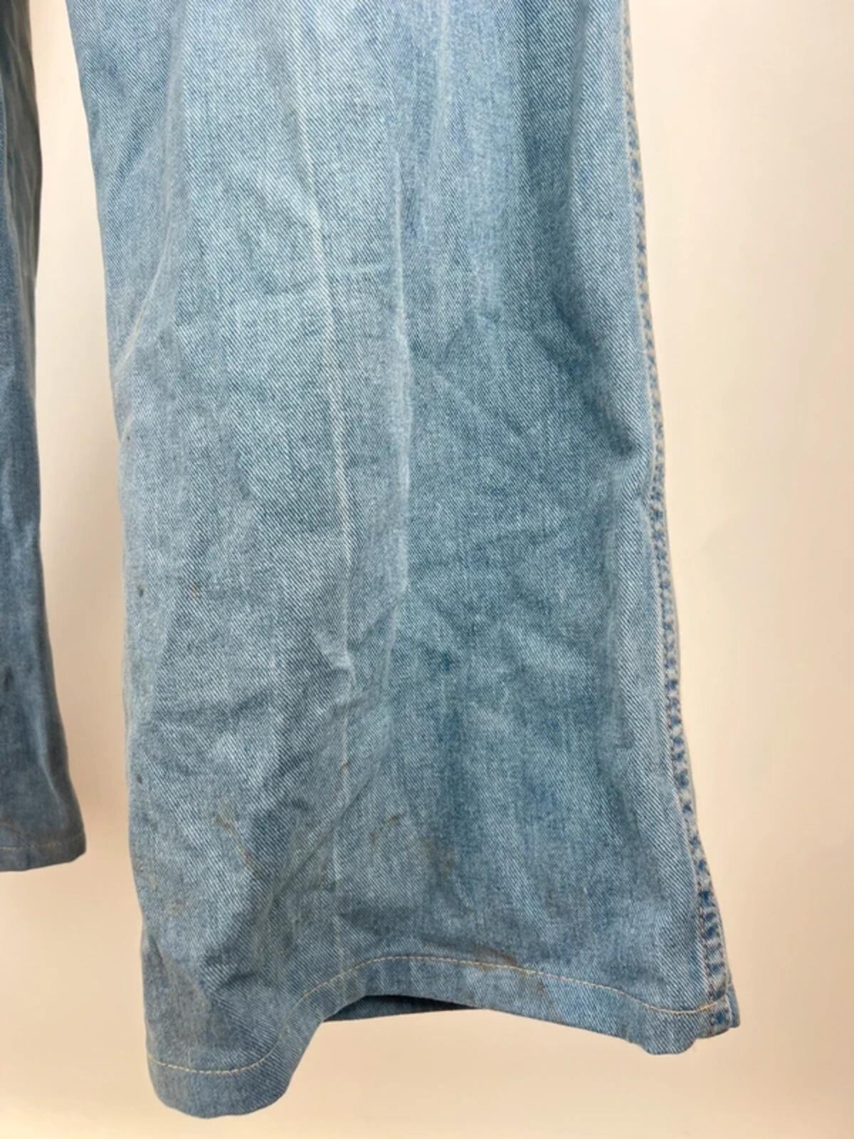 Vintage 70s Denim Flared Suit