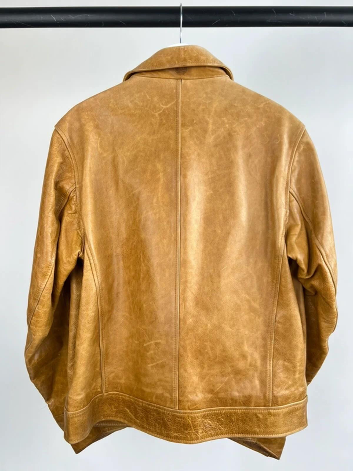 Vintage 90s Timberland Leather Highway Jacket