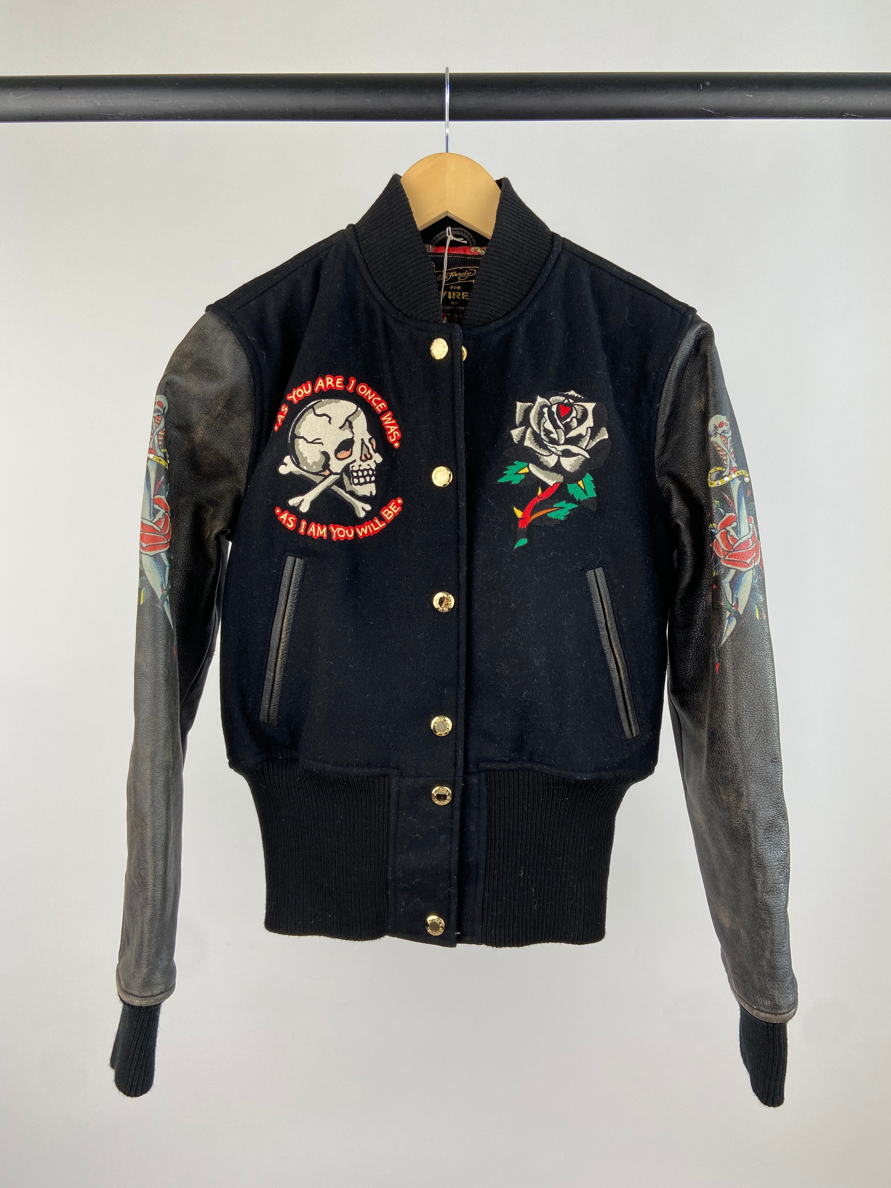 Vintage Avirex x Ed Hardy 90s Bomber Jacket – Skux Vintage