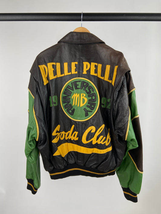 Vintage Pelle Pelle 90s Leather Bomber Jacket