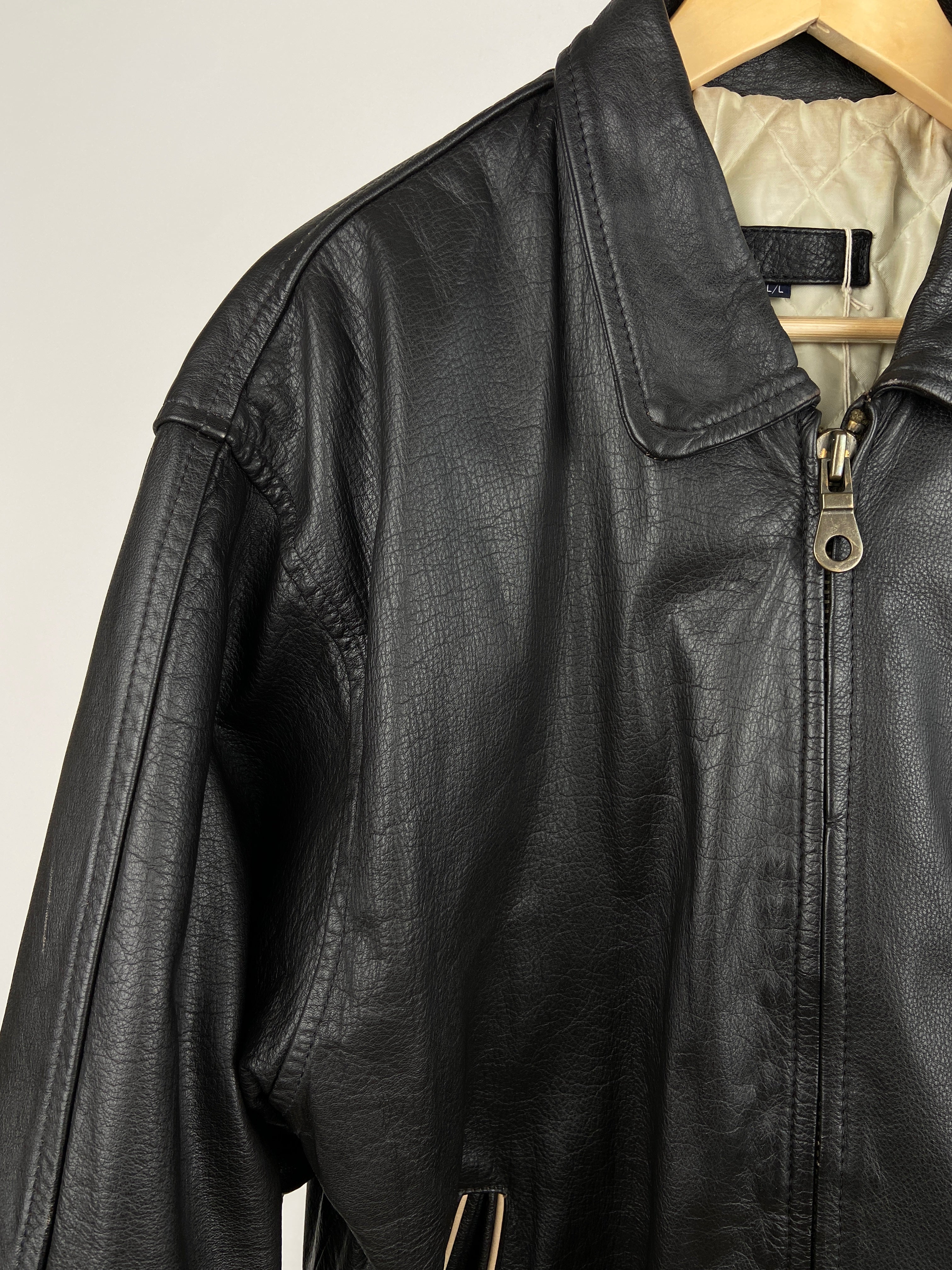 Vintage Diesel 90s Leather Jacket – Skux Vintage