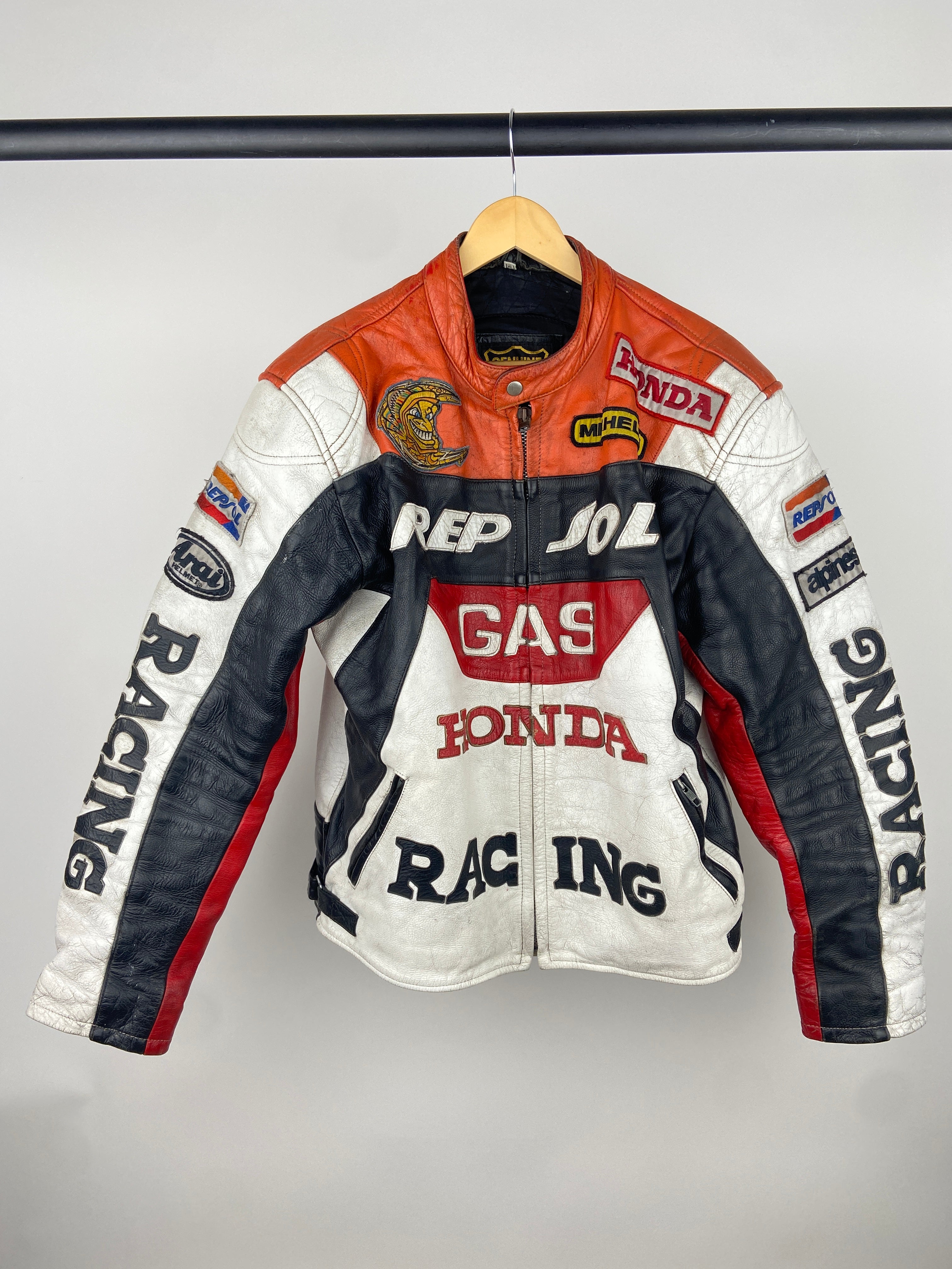 Repsol hot sale leather jacket