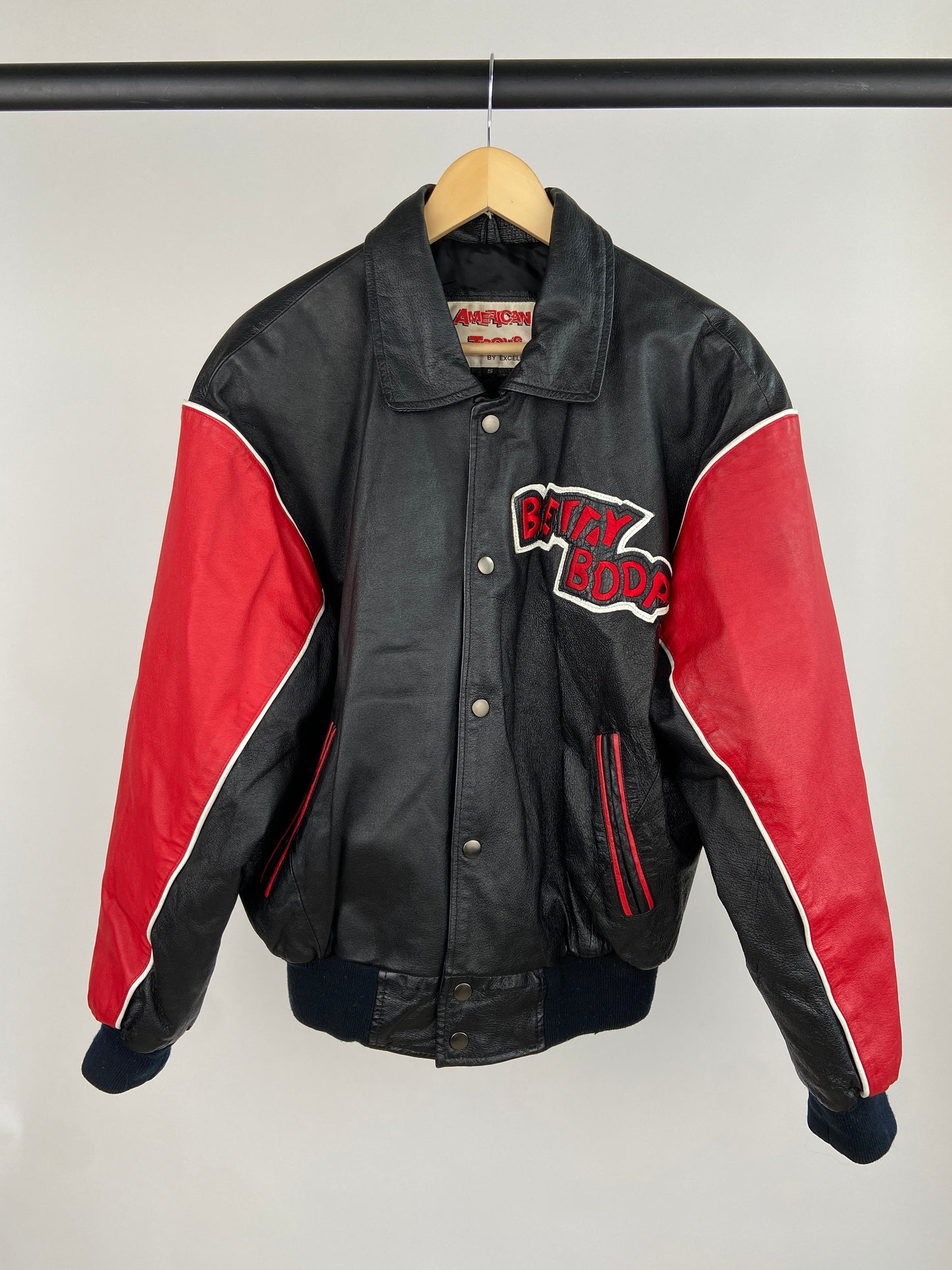 Vintage Betty Boop 90s Leather Jacket