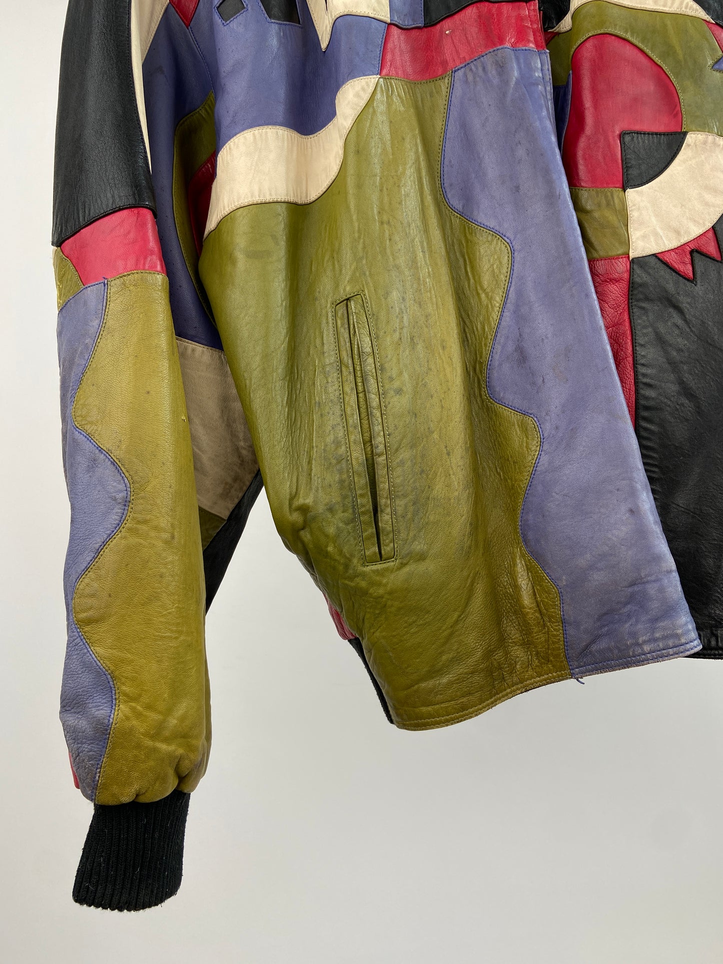 Vintage Pelle Pelle 90s Leather Bomber Jacket