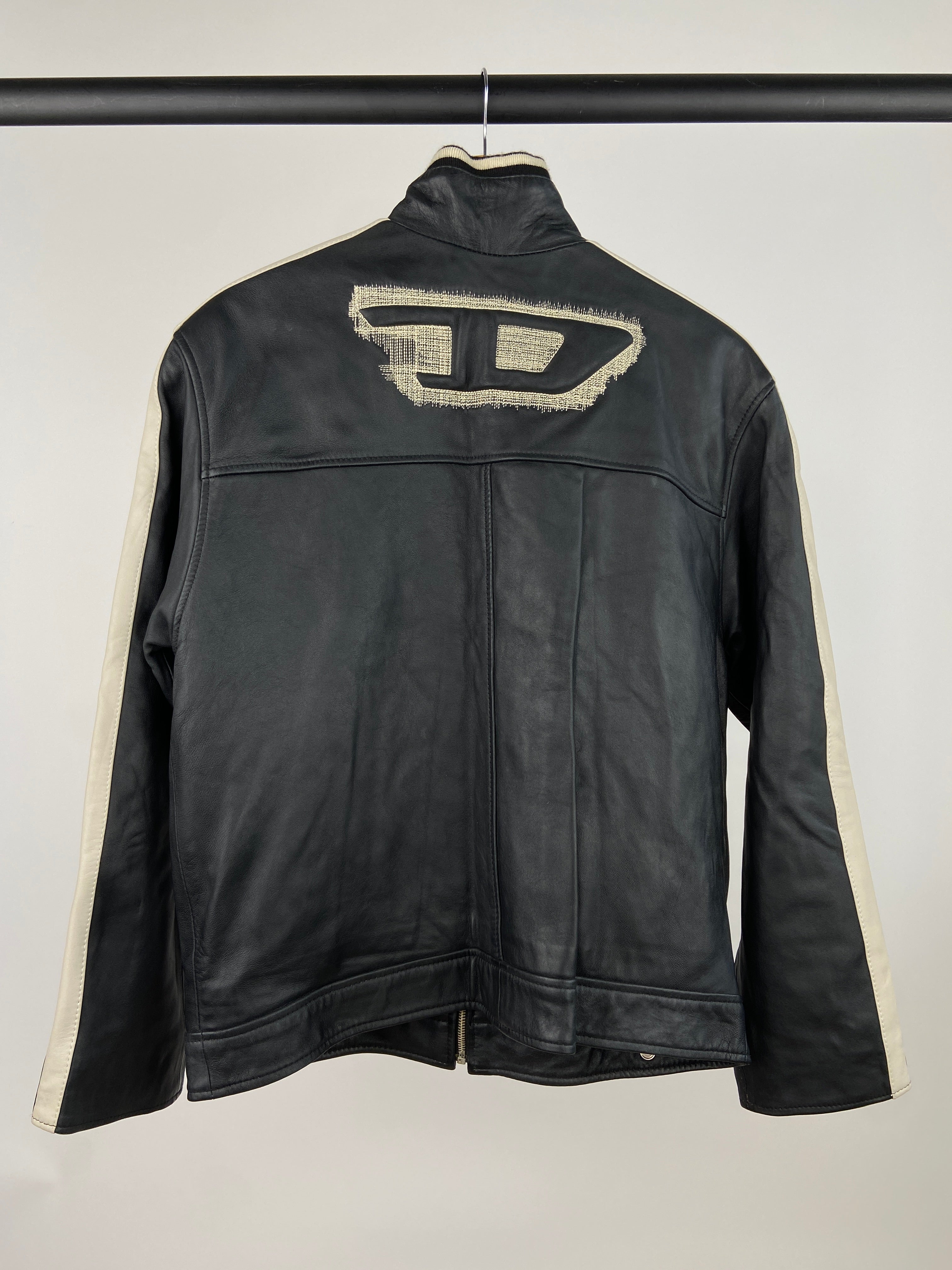 Vintage Diesel D 90s Leather Jacket