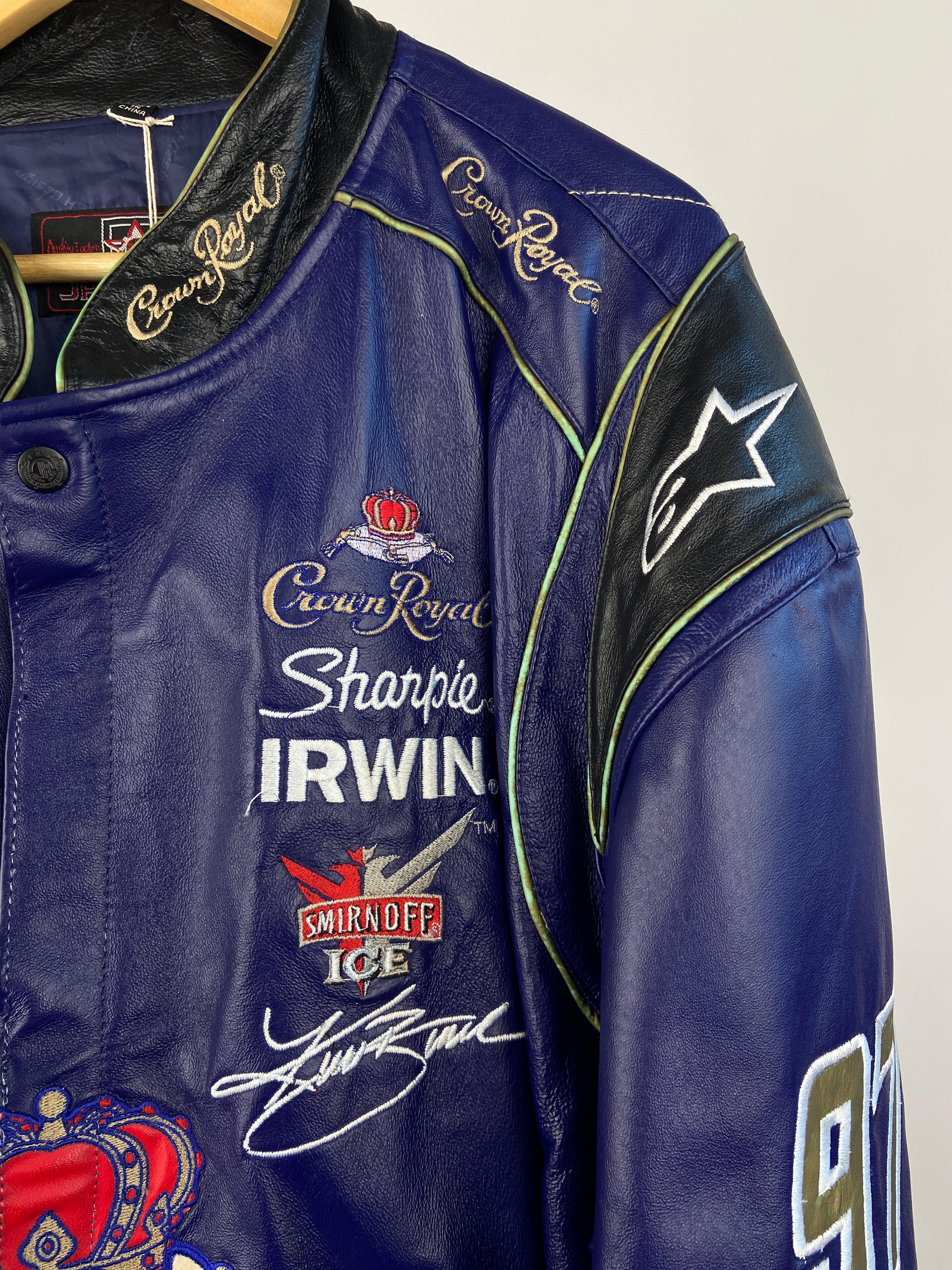 Crown royal nascar on sale jacket