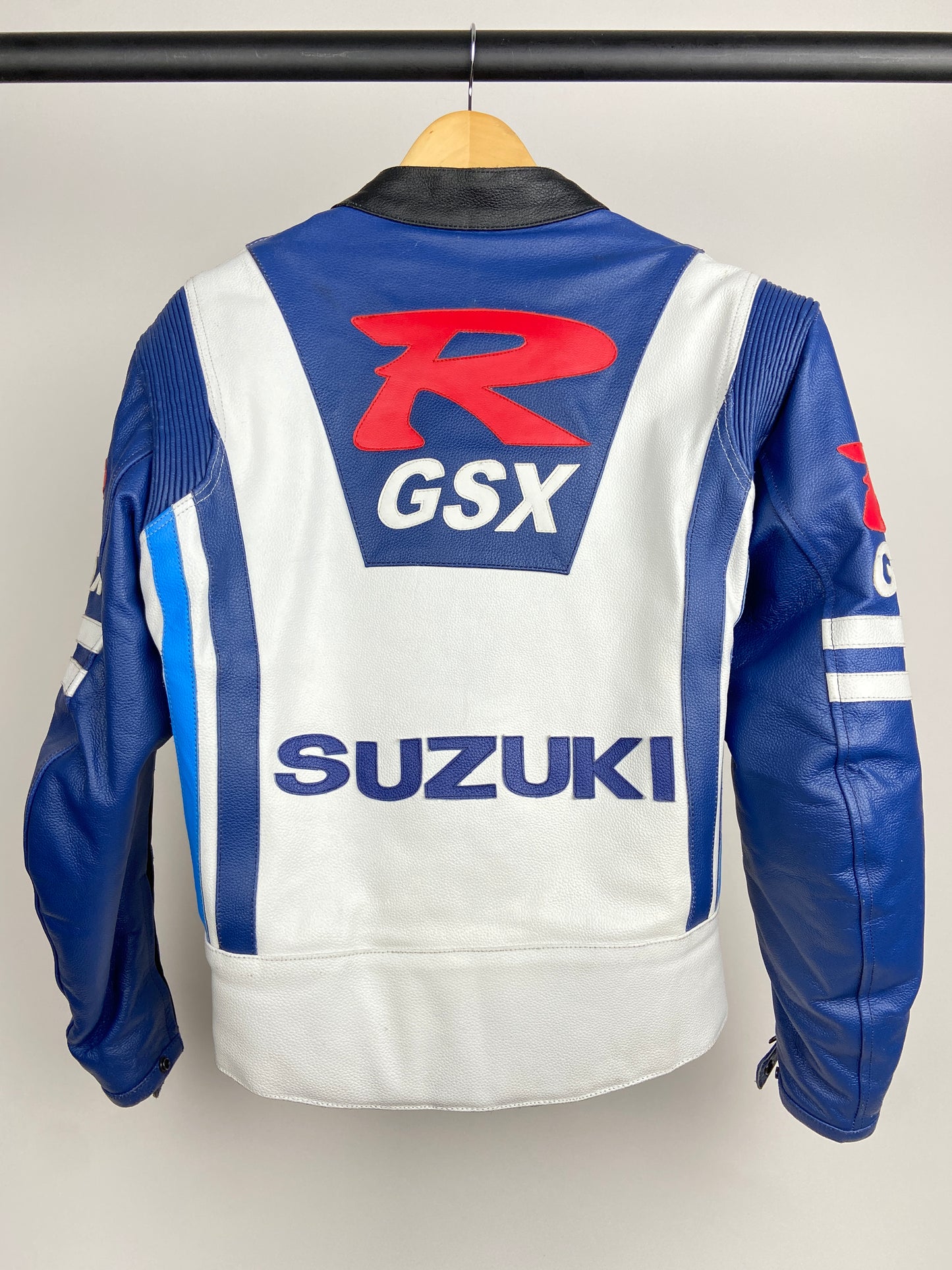 Suzuki R GSX 90s Leather Motorbike Jacket